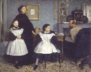 Edgar Degas the bellelli family USA oil painting artist